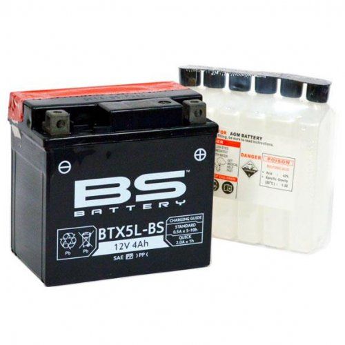 BATERIA BS BTX5L BS Zedelga Motoparts